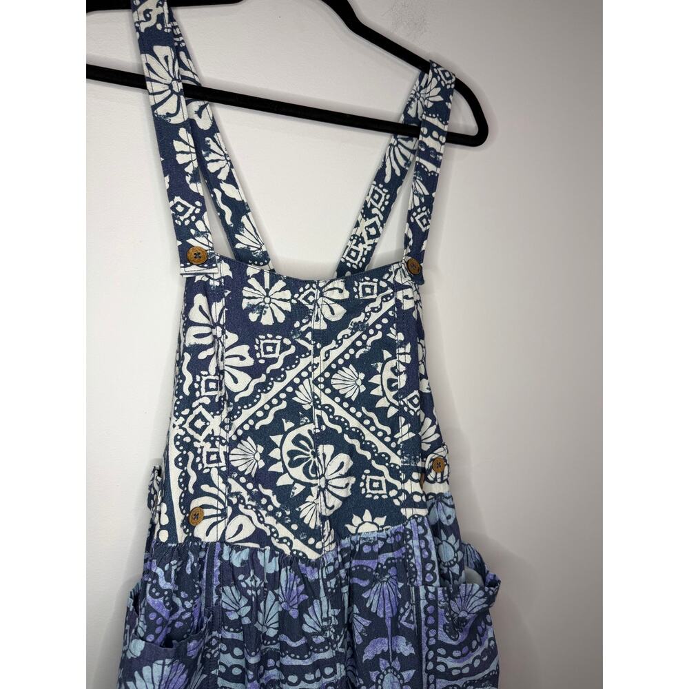 FREE PEOPLE Palm Bay Printed Shortalls Size Small NWOT - Picture 4 of 7